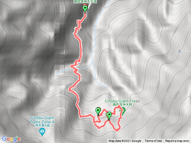 鎮西堡神木群B區健走