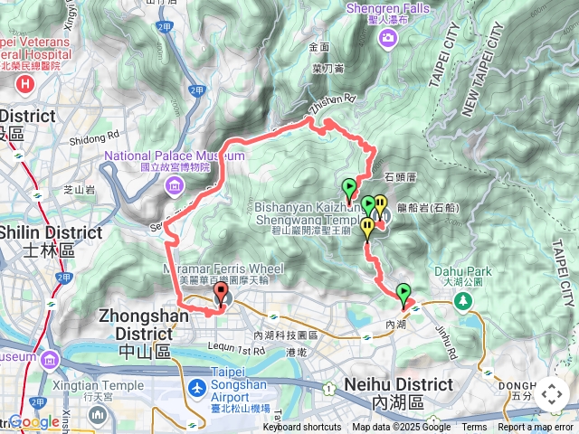 忠勇山+大崙頭尾山+森林步道