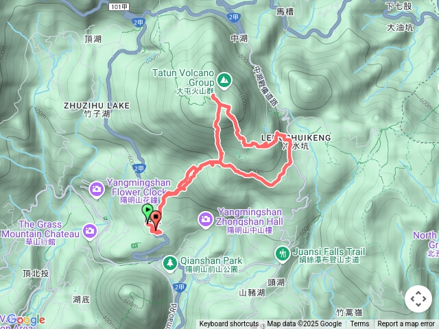台北市第一高峰➡️七星主東峰➡️苗圃線（小百岳#002）⭕️繞