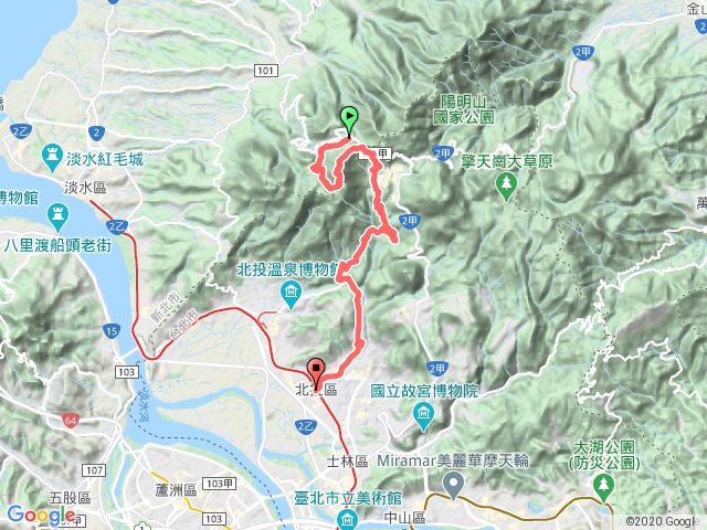 大屯竹子湖-青春嶺1123