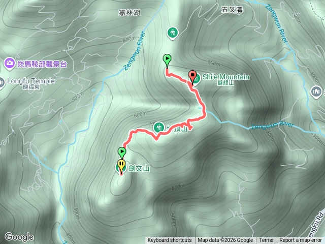 獅額山-坪頂山-劍文山