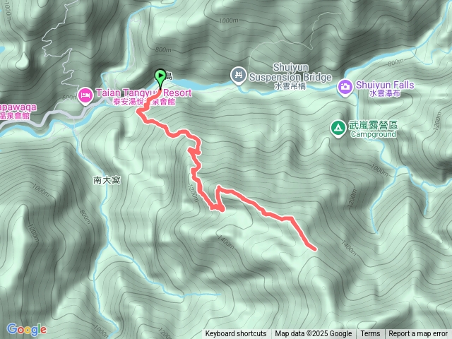 水雲三星之鳳 (鳥嘴山)+加碼續行1.5K折返