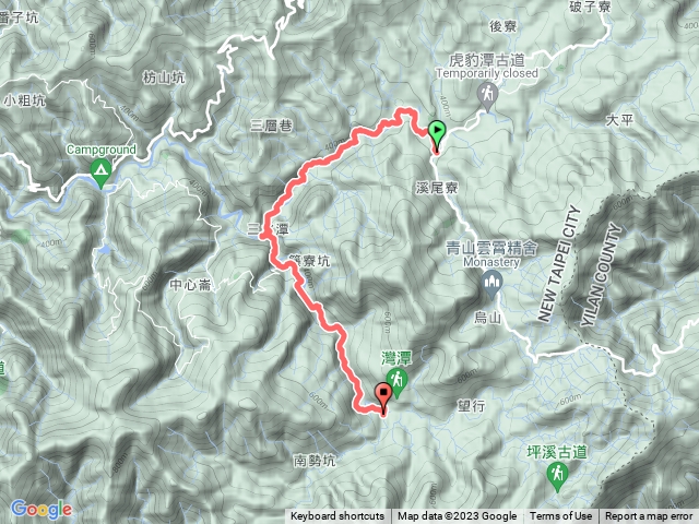 淡蘭古道中路~北勢溪古道+灣潭古道