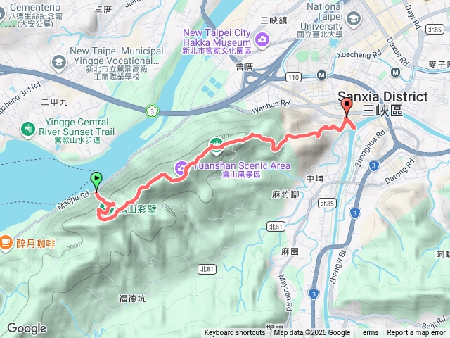 三峽鳶山健走預覽圖
