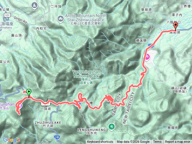 小百岳001大屯山主峰