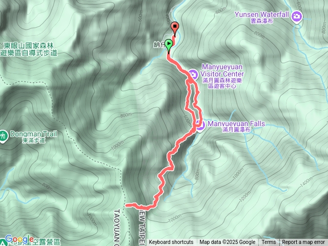 2025-1002滿月圓-北插天山交叉路口