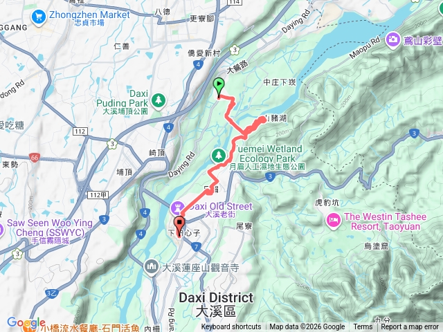 七張福德宮--山豬窟湖--大溪月眉落羽松預覽圖