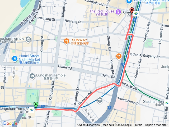 2025臺北健走趣西門町、龍山寺202510190706預覽圖