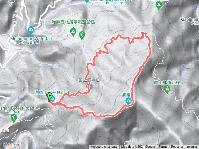 油羅山步道1上3下