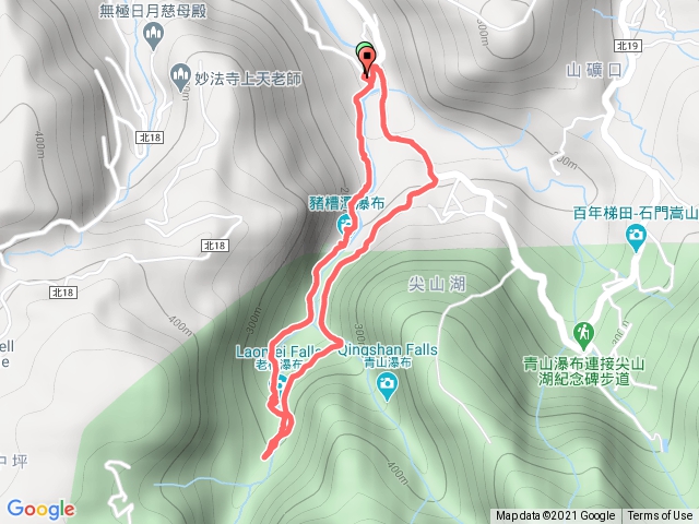 新北市三芝老梅溯溪