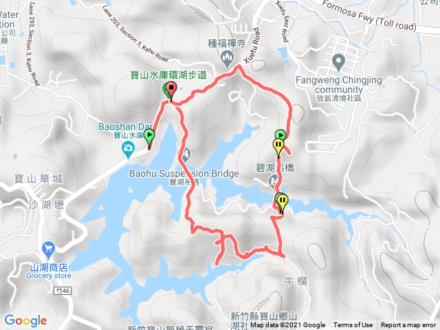 寶山水庫環湖1步道