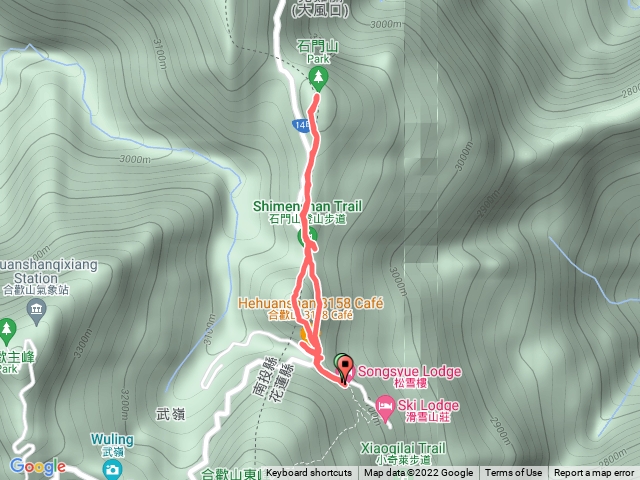 合歡尖山、石門山健行