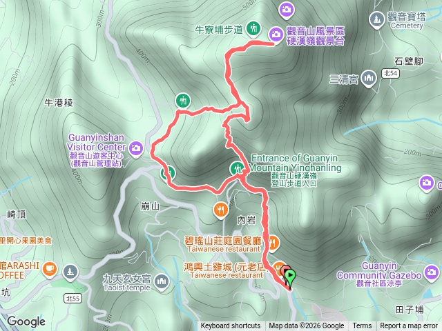 福隆山步道觀音山型預覽圖