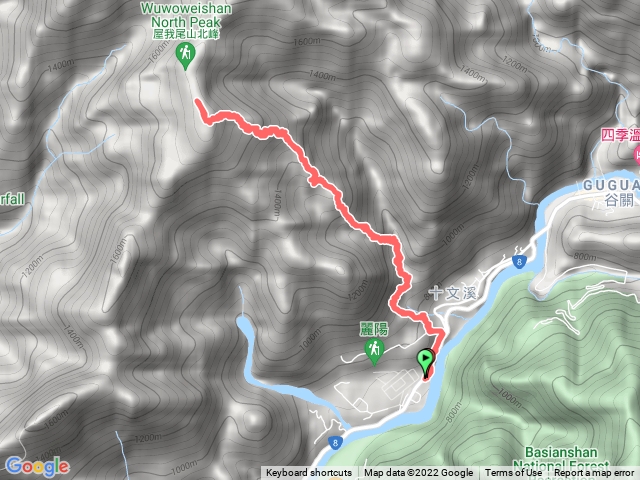 屋我尾山(麗陽登山口)
