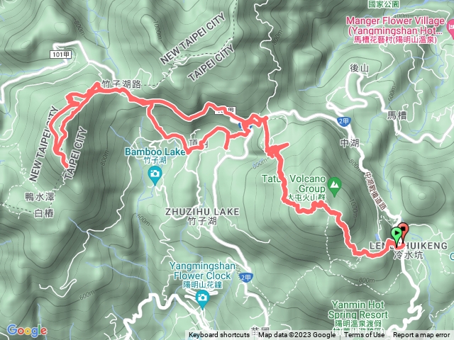 冷水坑-七星山-大屯山主峰(來回)