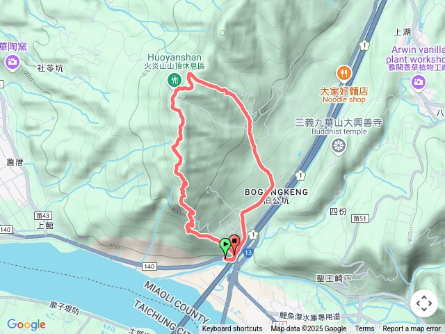 苗栗三義-火炎山-20250309