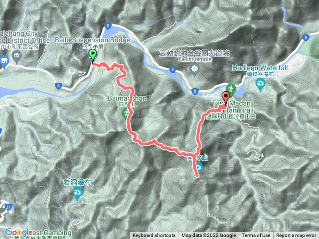 谷關七🐻-阿白縱走