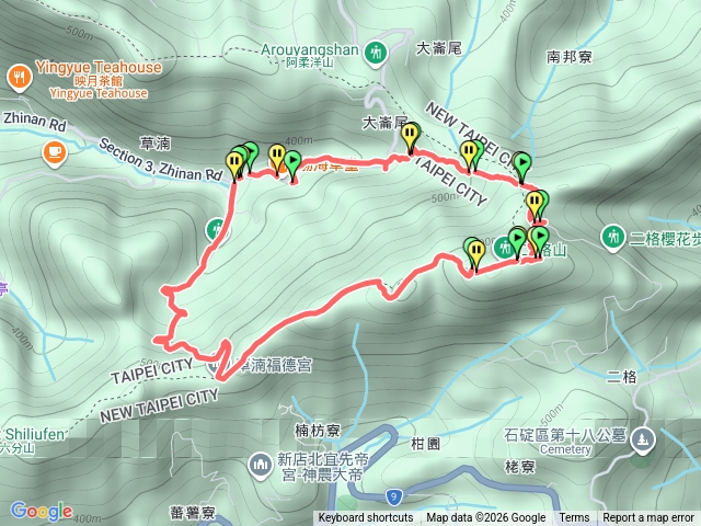 二格山O型順走預覽圖