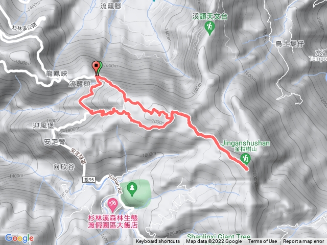 金柑樹山(流籠頭上，忘憂森林下，公路回）