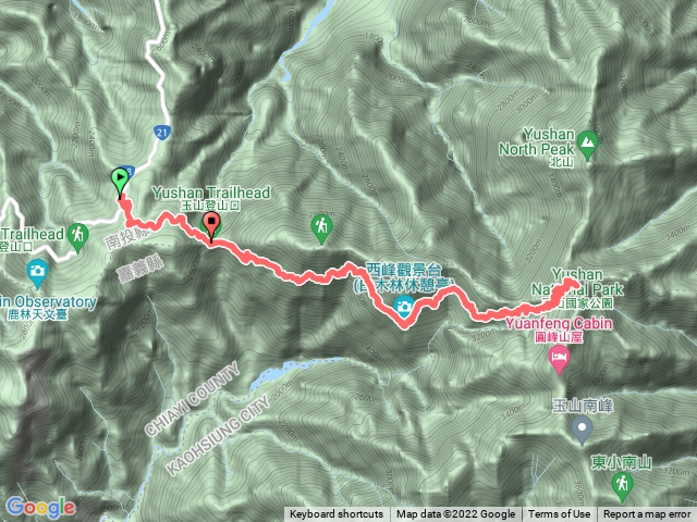 玉山主峰