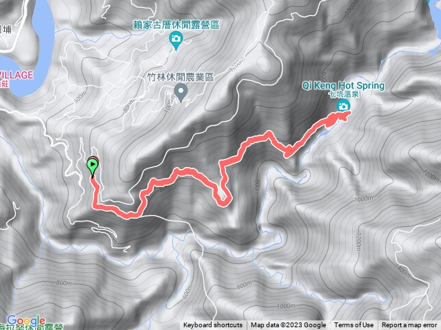 小關山岔路至七坑溫泉