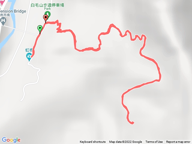 白毛山登山口一遊