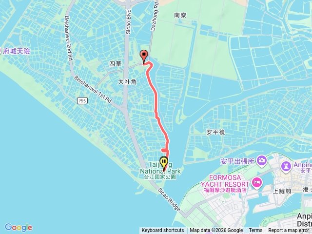 台江國家公園水岸綠道自行車道