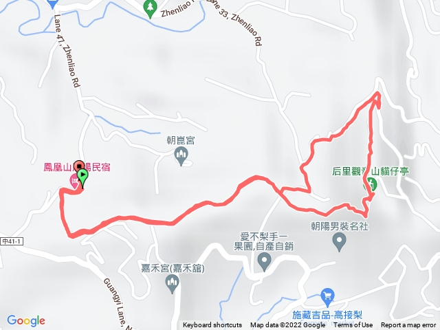 后里鳳凰山觀音山p形
