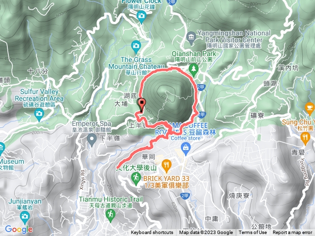 紗帽山被騙環狀路線