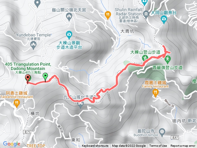 大棟山/青龍嶺稜線縱走