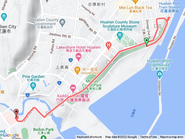 美崙海濱步道