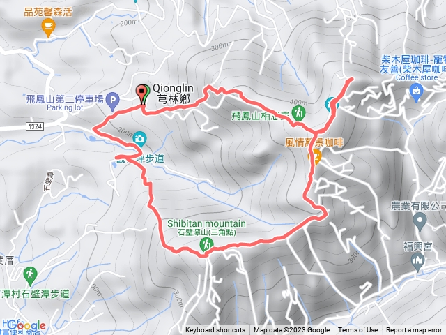 飛鳳山、觀日坪古道
