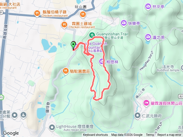 高雄大社觀音山登山步道預覽圖