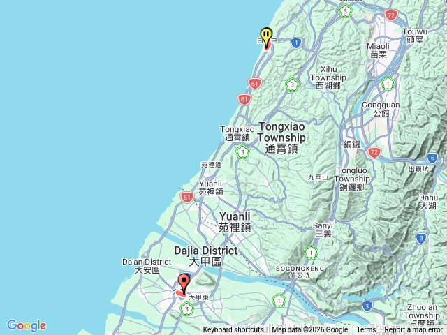 大甲媽白沙屯媽搭火車健行