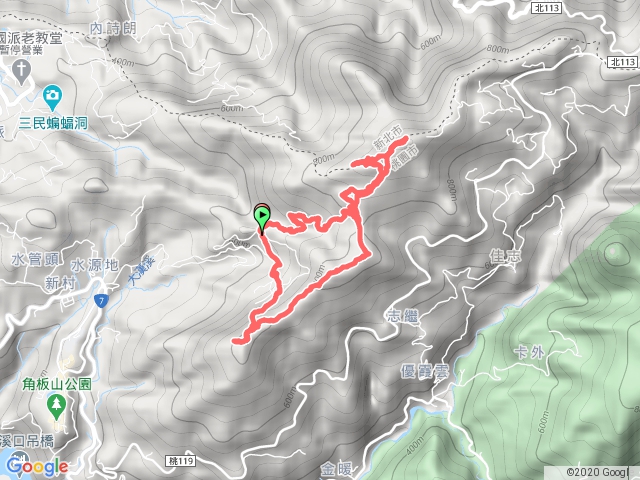 2020-08-15_07-39-45 牌子山、金平山南峰、金平山