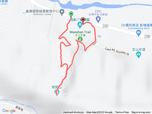 文山步道 犁頭山三角點