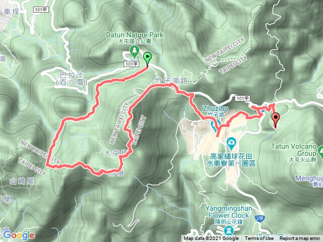 2021-04-03_臺北大縱走第二段：二子坪至小油坑