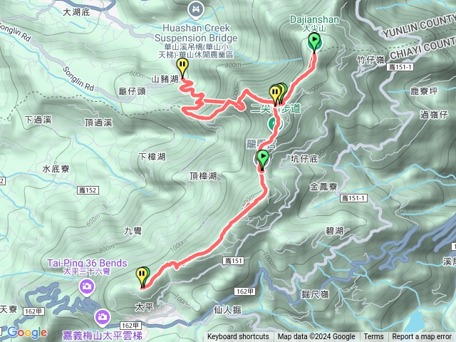 山豬湖起雲嘉五連峰預覽圖