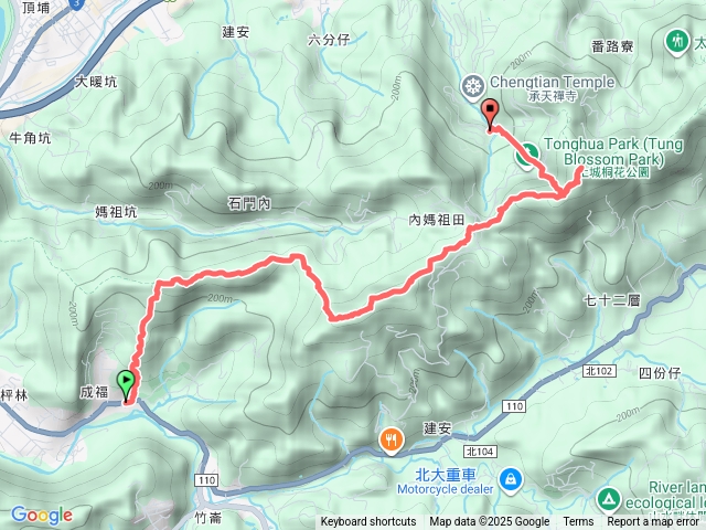 微笑山線：永福、天上山