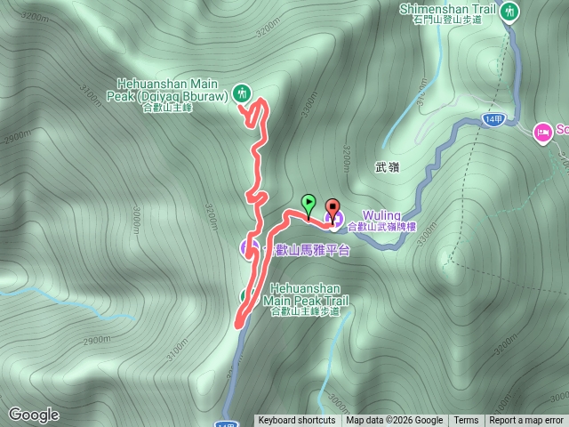 1150728合歡主峰