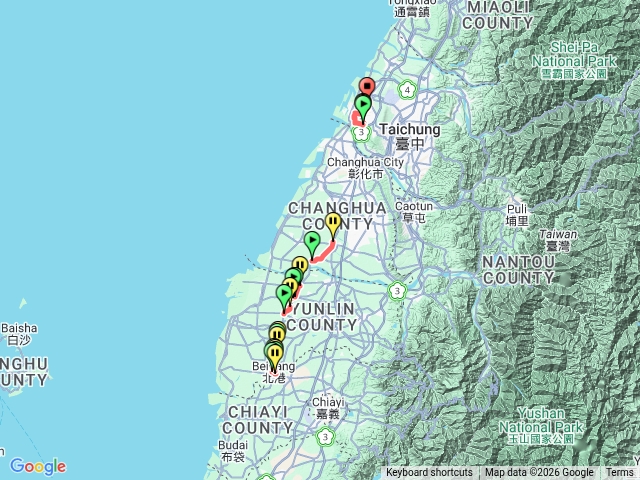 跟著白沙屯媽祖一起去旅行