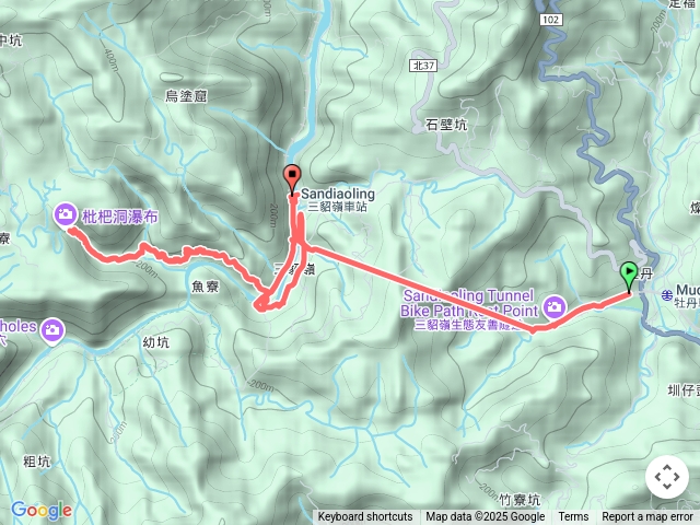三貂嶺隧道+三貂嶺瀑布群