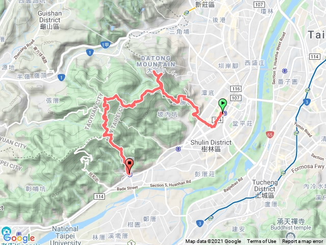 樹林大同山、青龍嶺、大棟山（樹林車站-山佳車站）1100417
