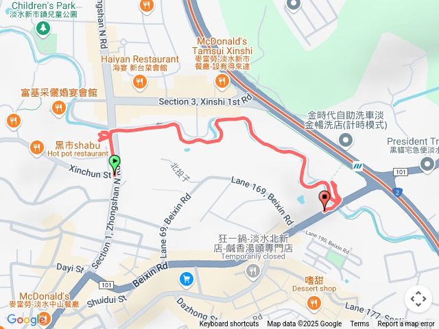 北投子溪櫻花林生態步道
