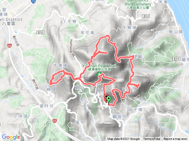 觀音山O型大縱走