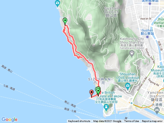 2021/12/04高雄柴山阿朗壹海岸秘境