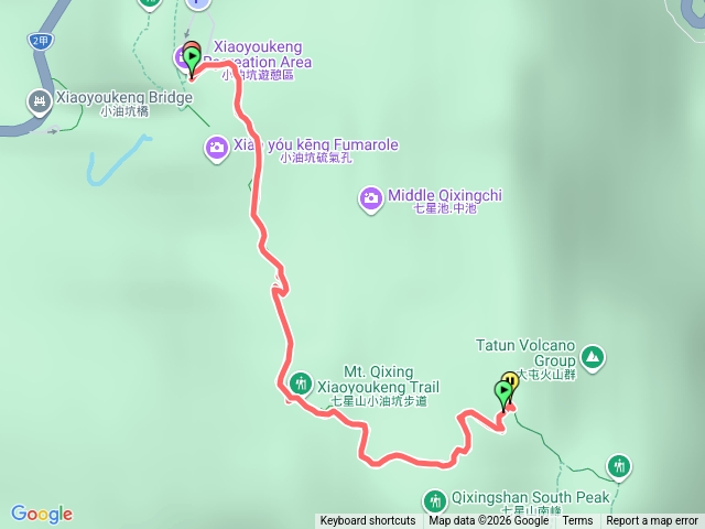 小油坑上七星山慢走預覽圖