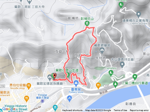 鶯歌石孫龍步道