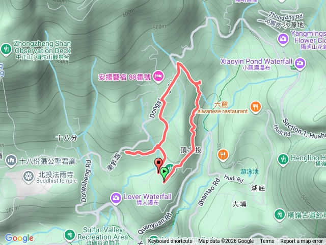 十八份水圳步道、風尾步道