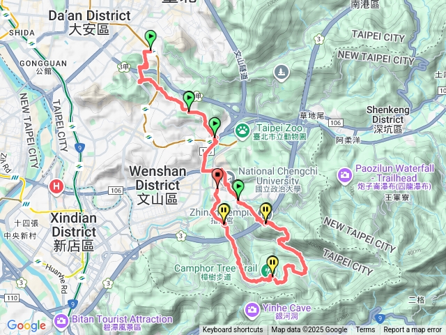 【任務一】2025臺北大縱走臺北大縱走第七段：世界山莊至飛龍步道政大後山20250826155933
